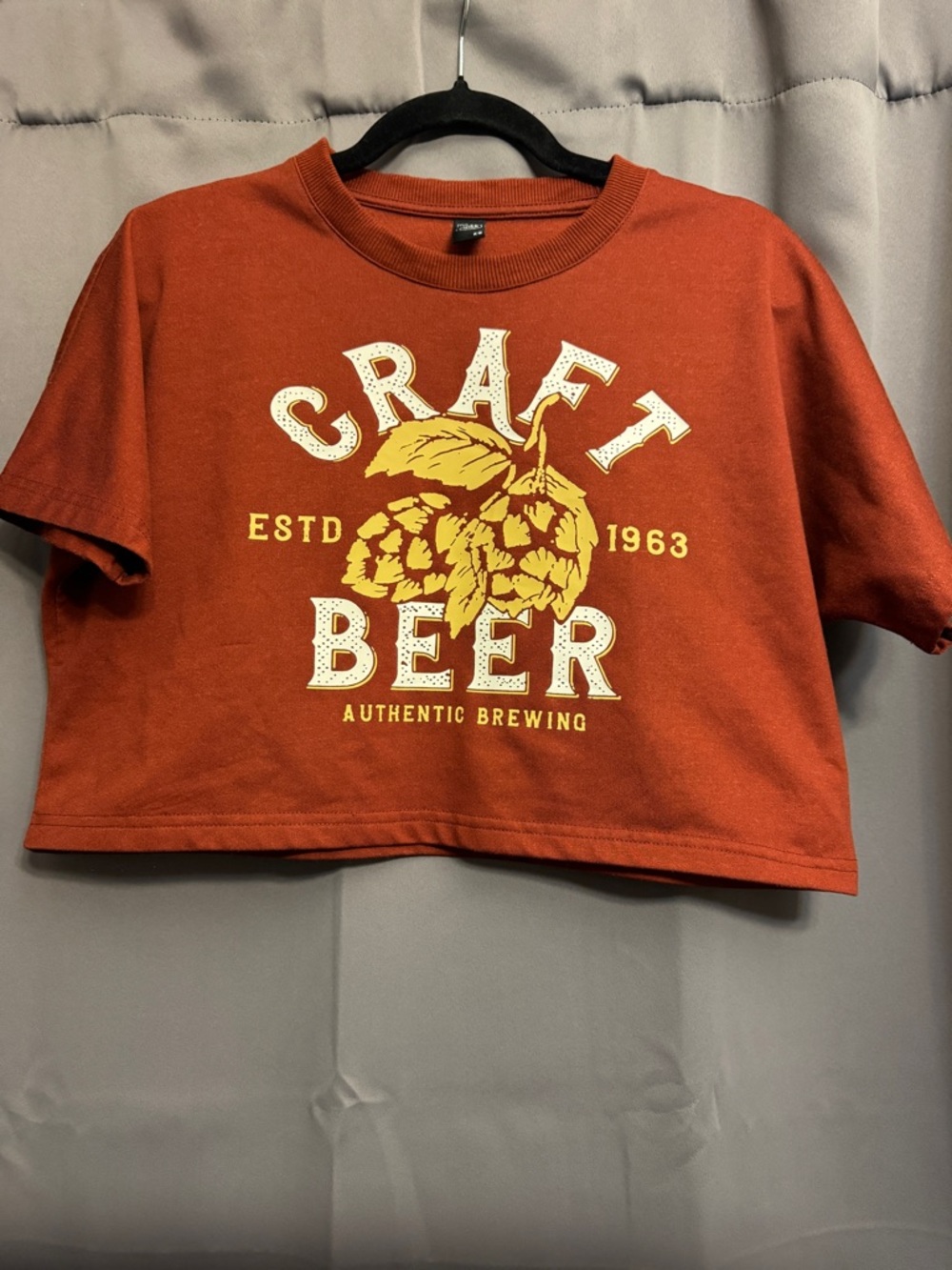 Cider Rust Graphic Tee with White Label
